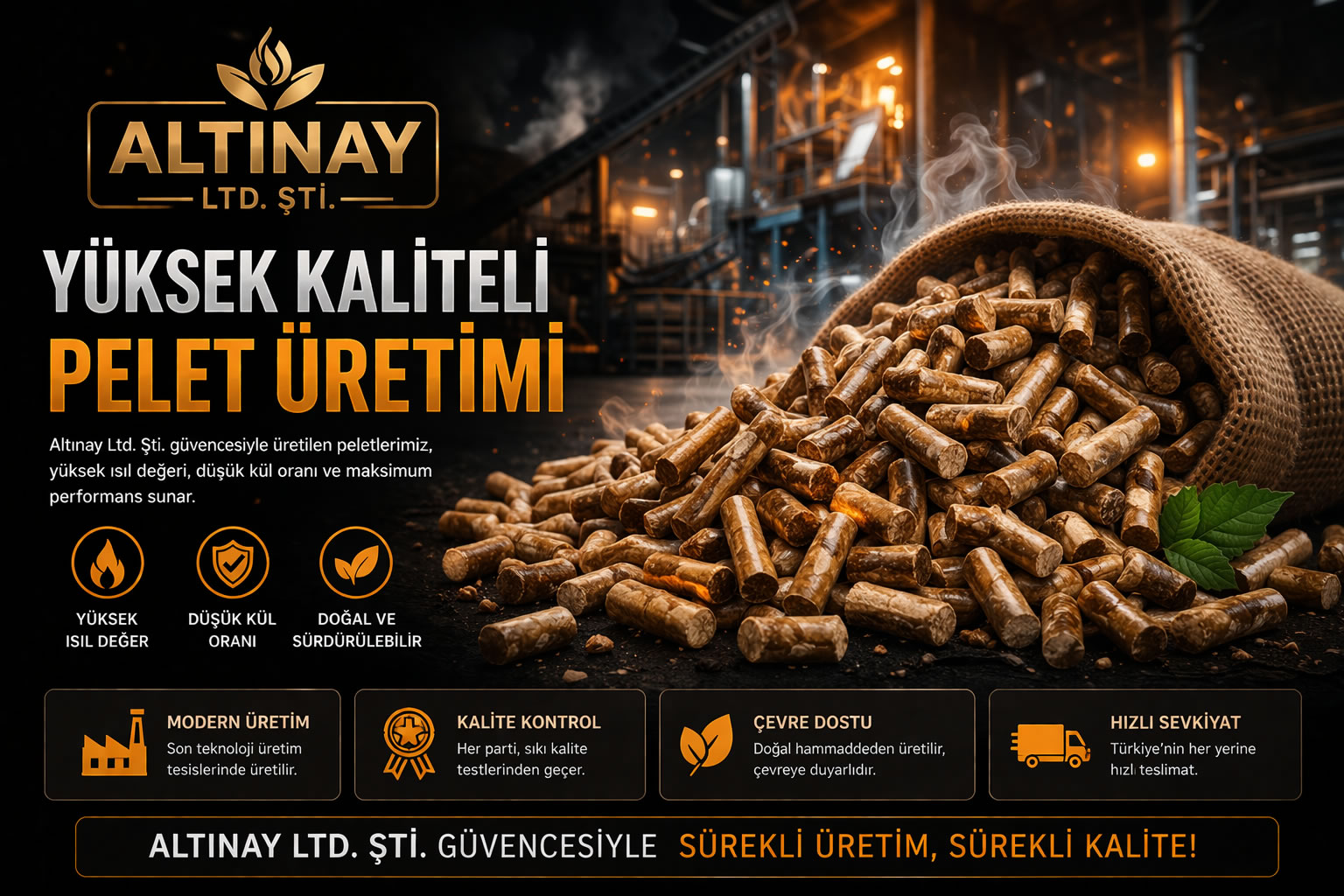 Pelet yakıt ürünleri